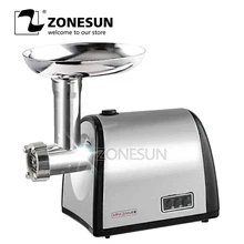 ZONESUN вертикальный тип руководство колбаса писк из нержавеющей стали колбаса писатель мясо наполнитель машина для производства колбасы колбаса наполнитель