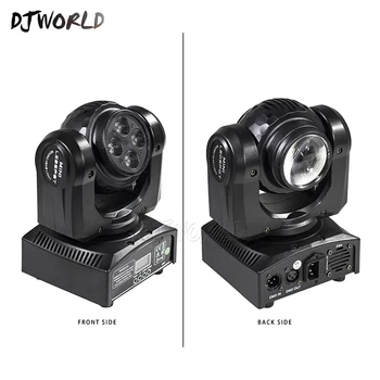 

4PCS DJWorld Double Side 4x10W+1x10W LED Moving Head Light DMX512 Rotating Stage Lights Effect For Disco KTV Club Party