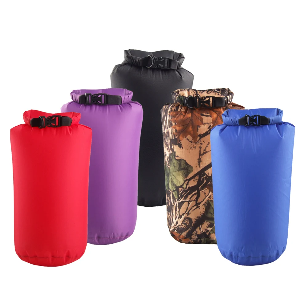 

Waterproof Dustproof Roll Top Compression Bag Dry Sack Dry Bag Lightweight for Camping Floating