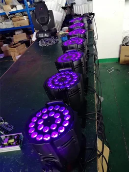 

20 pieces China top ten stage light RGBAW+UV 64 par China led par light 24x18w par can