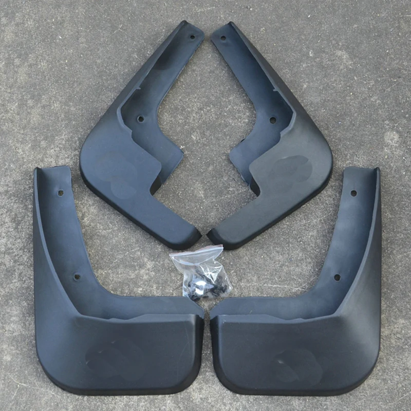 

Free Shipping High Quality ABS Plastics Automobile Fender Mudguards Mud Flaps For Citroen C-Elysee Citroen Elysee