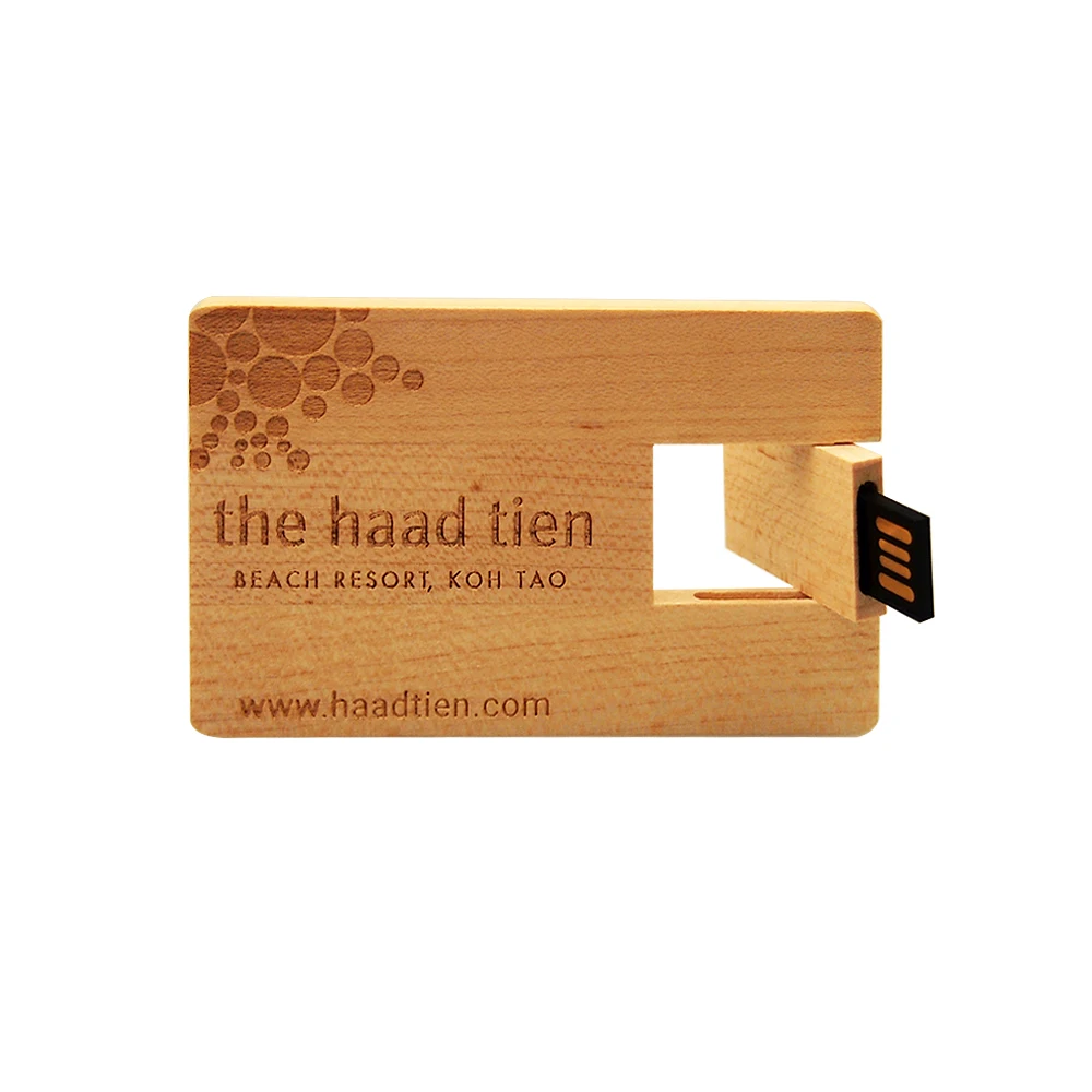 

Greeting Wooden Card USB Flash Pen Drive 4GB 8GB 16GB 32GB 64GB USB 2.0 Customize LOGO Pendrive Gift(Over 10pcs Free Logo)