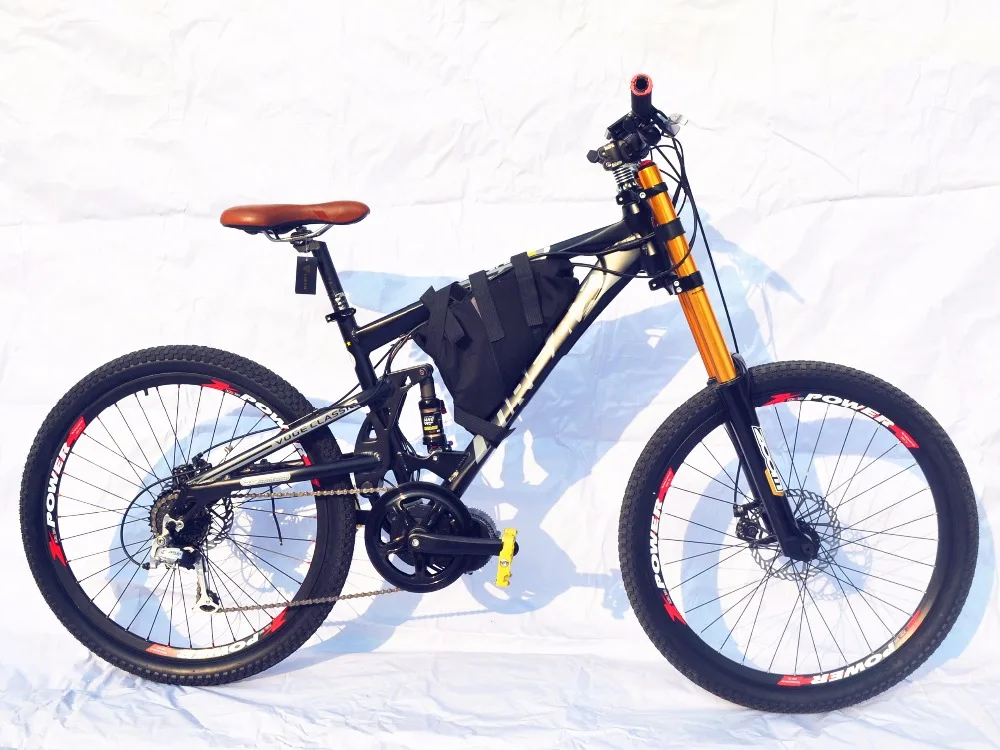 Clearance Customized version o 26-inch EBIKE  soft tail electric lithium mountain biking all-terrain electric bike 48v 750w /1000w B 0