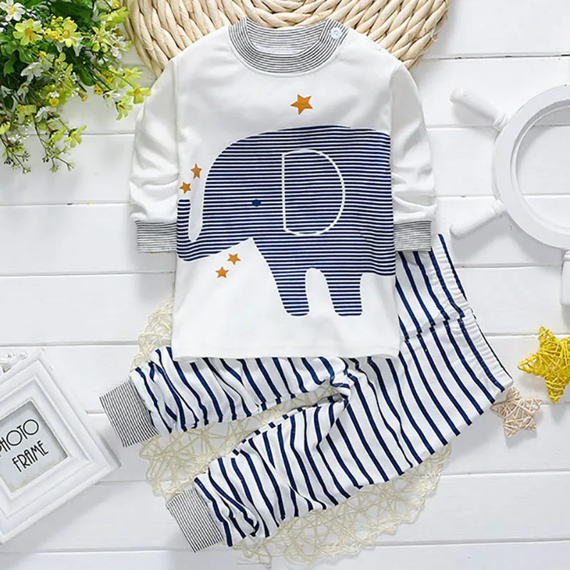 

winter baby boys clothes cute cartoon print girls clothes long sleeve infant toddler girl clothes set warm children's clothing