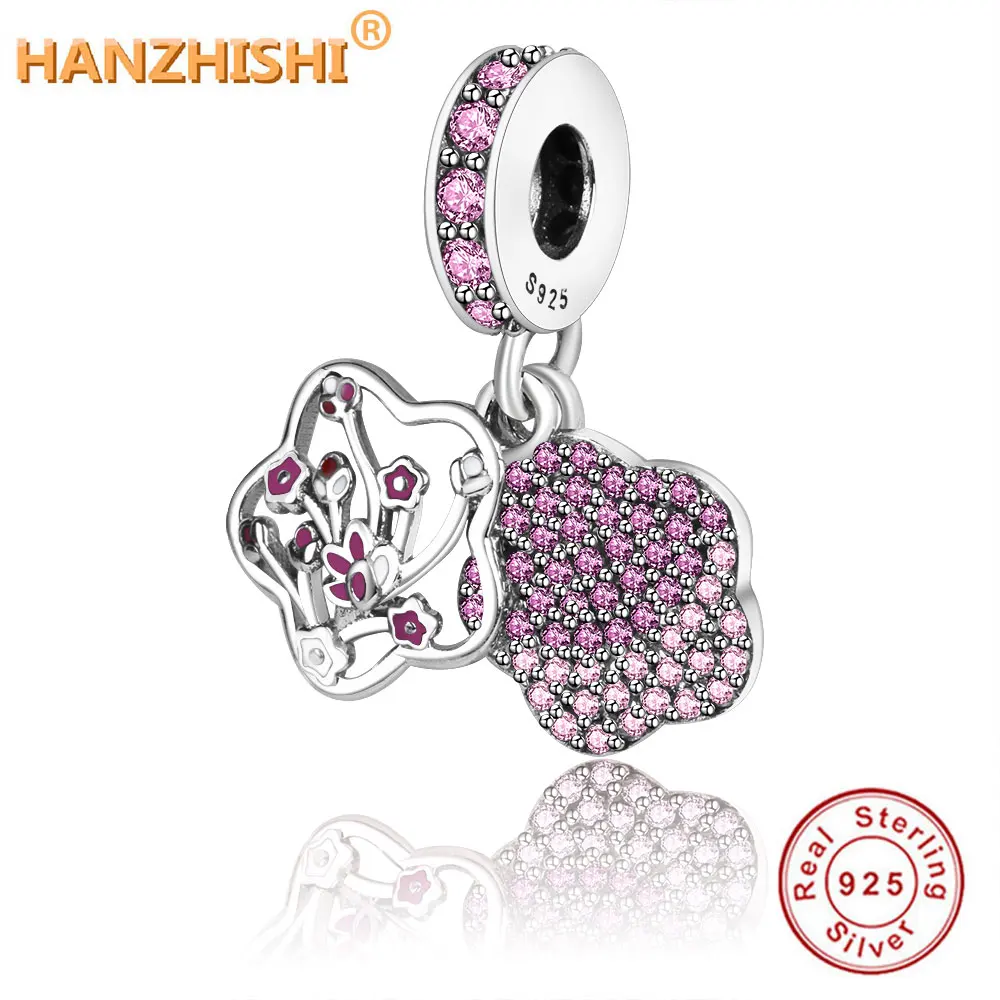 

Fit Original Pandora Charm Bracelet DIY Jewelry Making 2019 Summer Collection 925 Sterling Silver Love In Full Bloom Charm Beads