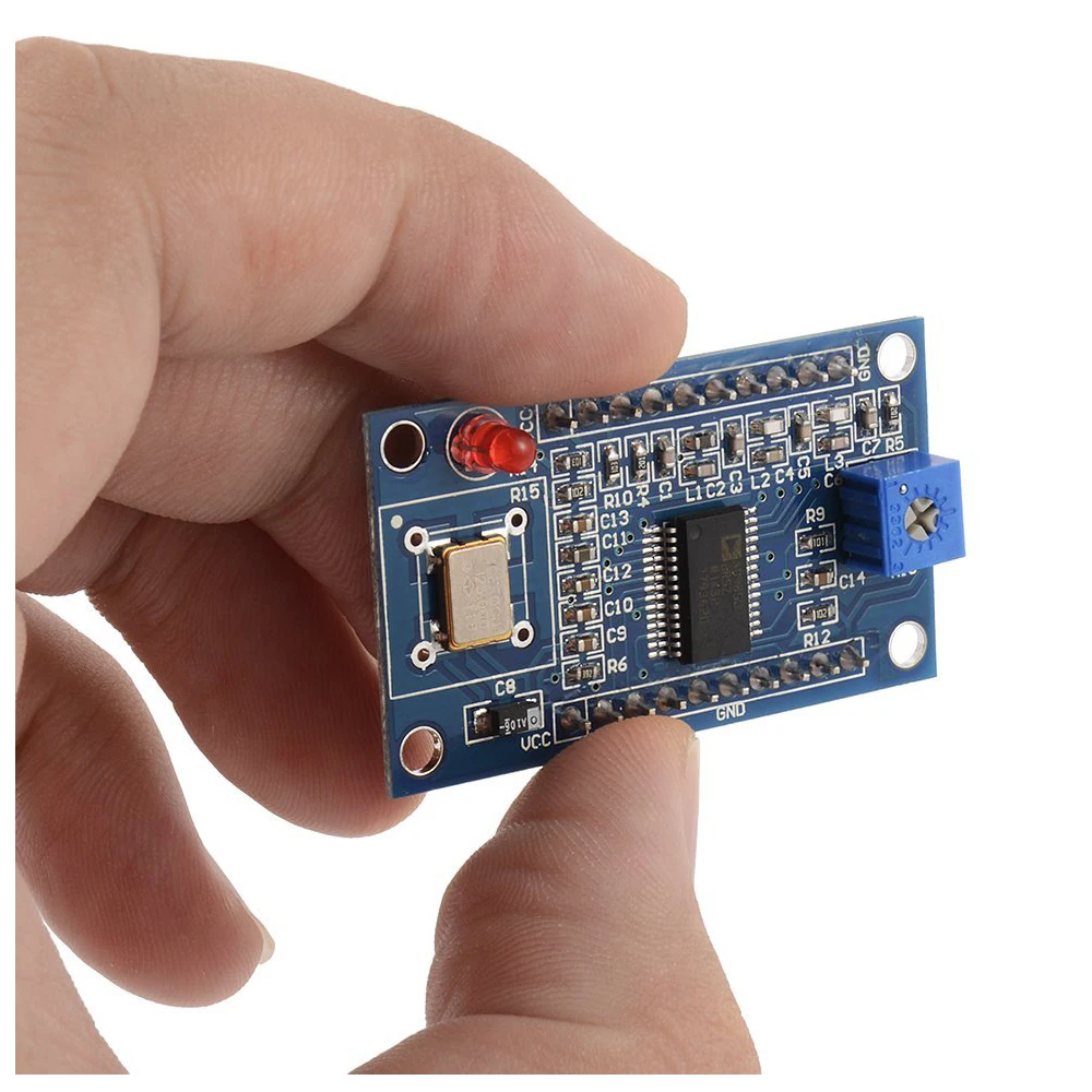 Новый стиль IC AD9850 DDS генератор сигналов Модуль 0 40 МГц 2 синусоида и квадратных