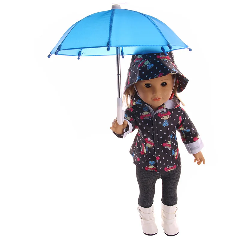 Детские игрушки 45 см 18 дюймов американские Аксессуары для кукол зонтик Bjd|Куклы| |