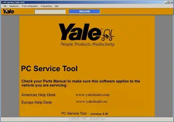 

2018 Newest Version yale PC Service Tool v4.91 program