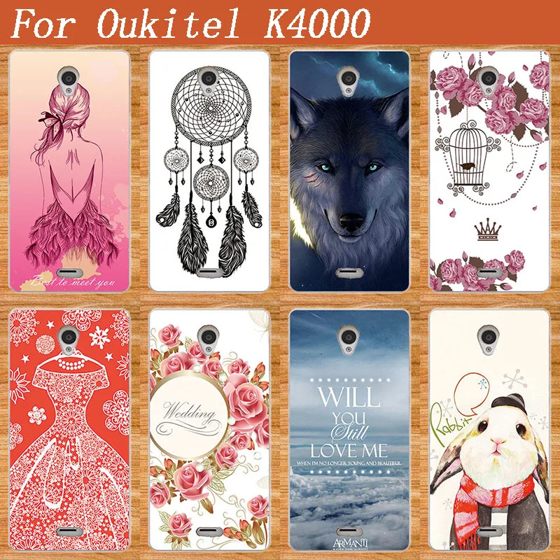 

HOT Selling New Patterns beautiful painted back Cover For OUKITEL K4000 Cover DIY Printed Colored Phone Cover For OUKITEL K4000