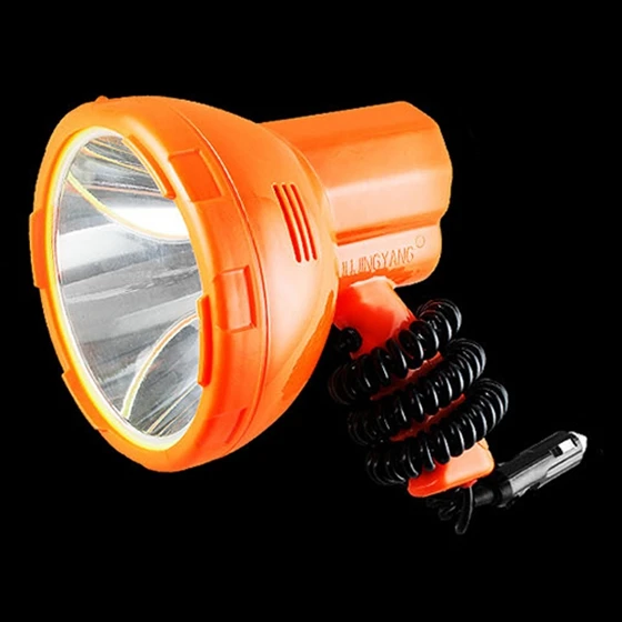Новинка; Лидер продаж 12 В 1000 м Рыбалка лампы 50 Вт светодио дный свет Автомобильные светодио дный прожектор супер яркий Портативный Spotlight для