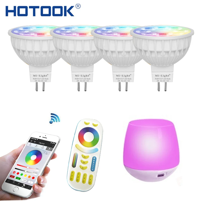 Светодиодная лампочка RGB CCT(2700 6500K) с поддержкой Wi Fi и управлением через