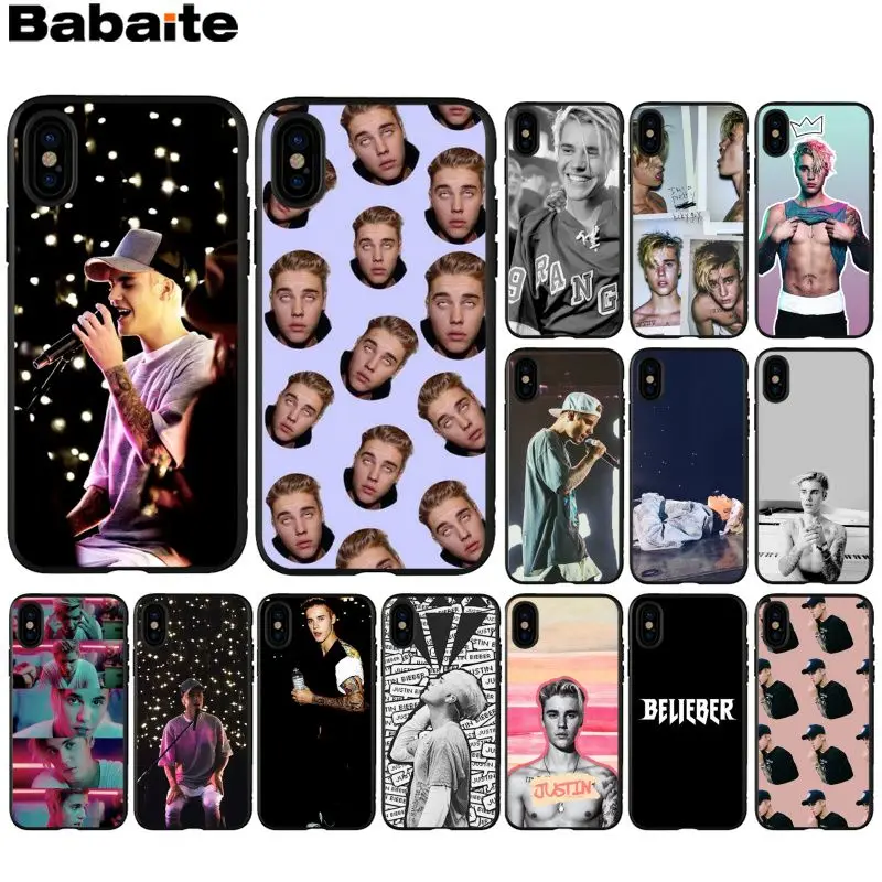 Babaite Justin Bieber Luxury Unique Design Phone Cover for Apple iPhone 8 7 6 6S Plus X XS MAX 5 5S SE XR Cellphones