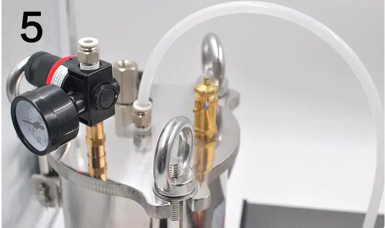 Двойной Дозирующий клапан AB большой поток пистон-дозатор диспенсер клапан 1:1 или 2:1