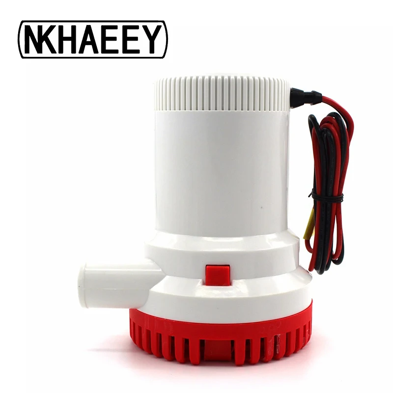 

Large flow dc 12v/24v bilge pump 1500GPH Bilge Pump Electric Water Pump For Aquario Submersible Seaplane Motor Homes House