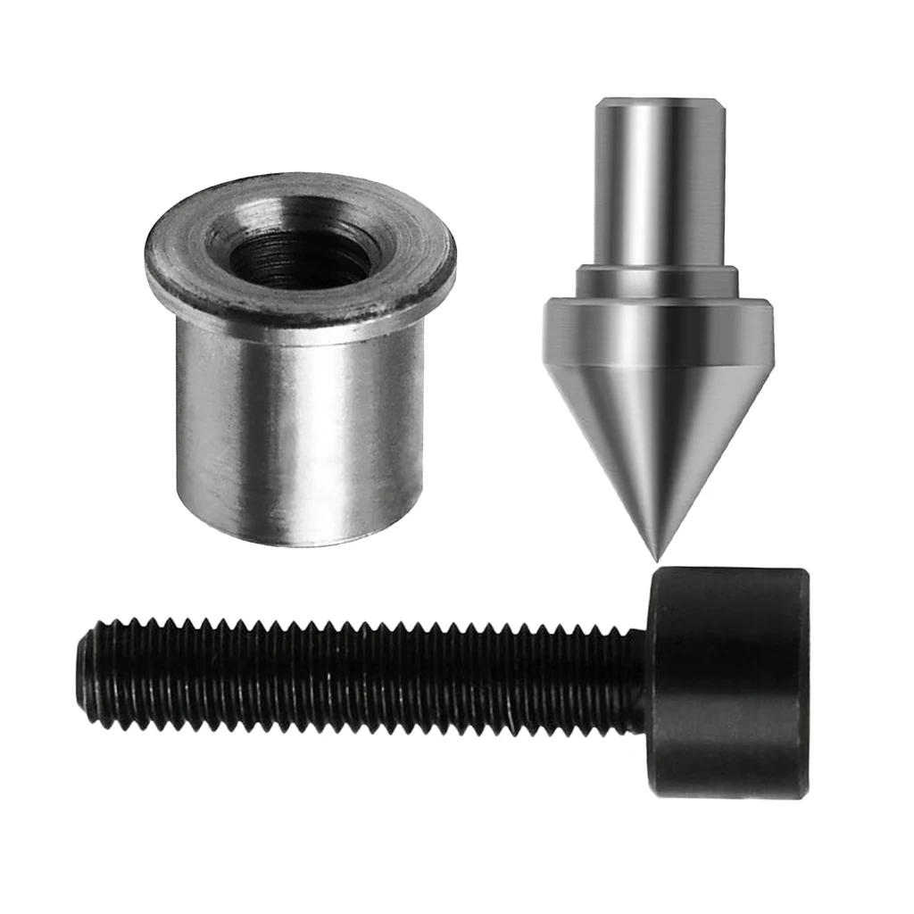 Heavy Duty Live Bearing Tailstock Center Kits For Metal & Wood Lathe Turning