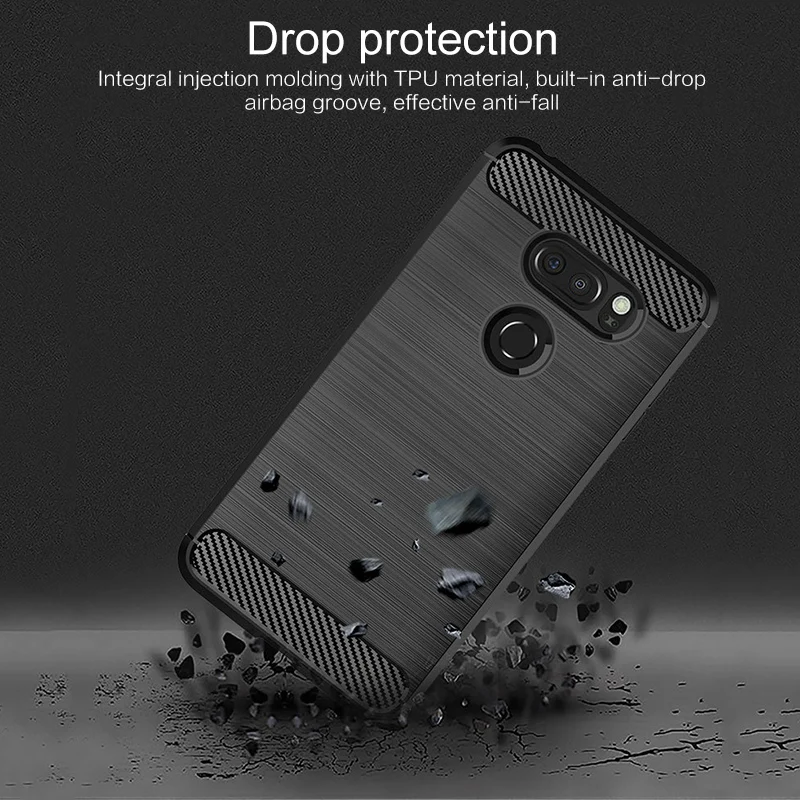 Чехол для LG V30 мобильный телефон чехол из матового углеродного волокна