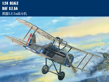 

Trumpet 62402 1:24 World War I S.E.5a Fighter Assembly Model Building Kits Toy