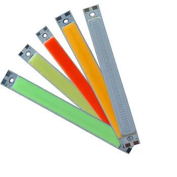 

LED cob module 5W 12Vwhite cob light 120*10mm cob for bike light table light source use 3V battery LED light