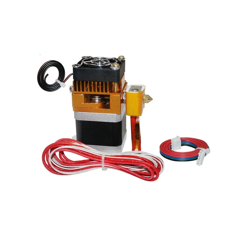 

3d printer nozzle Accessory Kit direct extruder MK8 short distance latest update For MK8 extruder kit 0.4mm