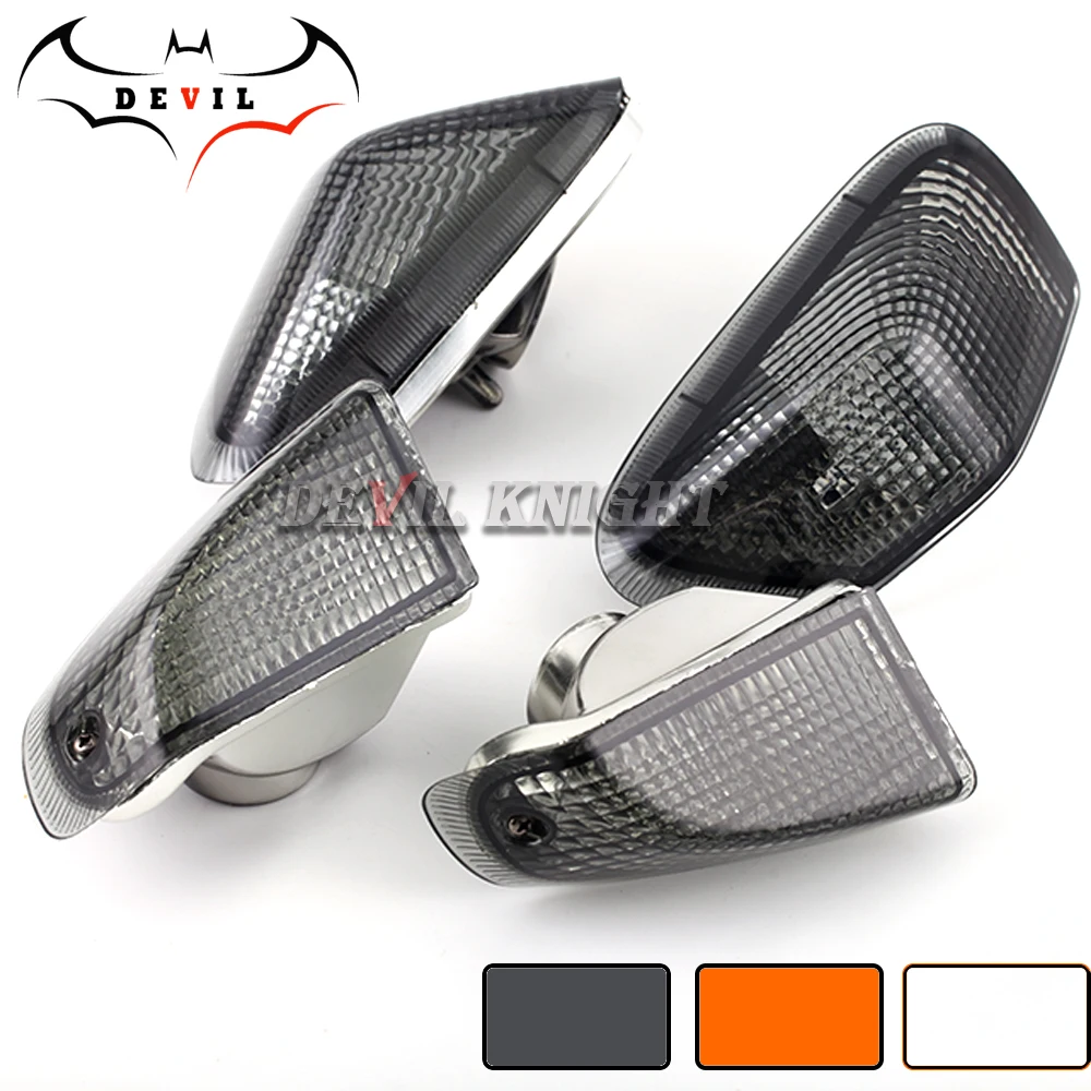 

For KAWASAKI ZZR 400 ZZR400 1990 1991 1992 Motorcycle Accessories Front&Rear Turn Signal Indicator Light Lamp Lens