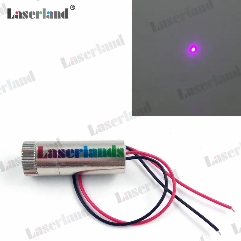 

1235 Focusable 5mw-10mW 405nm Violet/Blue Laser Dot Diode Module LD 3VDC-5VDC