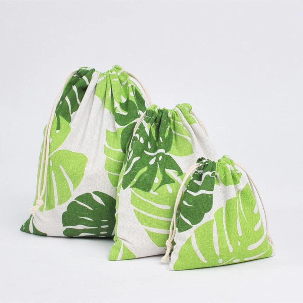 Модная женская Хлопковая сумка для покупок на шнурке, унисекс, дорожная сумка для покупок, эко многоразовая складная сумка для хранения продуктов
