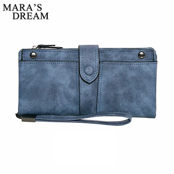 

Mara's Dream Women Wallets Brand Design High Quality PU Leather Wallet Female Zipper Fashion Dollar Price Long Purse Card Holder