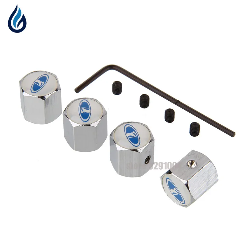 

Car Styling Wheel Tire Valves Caps Anti-Theft Cover For LADA Logo Priora Sedan Sport Kalina Granta Vesta X-Ray XRay Niva Largus