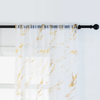 

Marble Pattern Window Screening Room Darkening Thermal Insulated Window Screening TB Sale