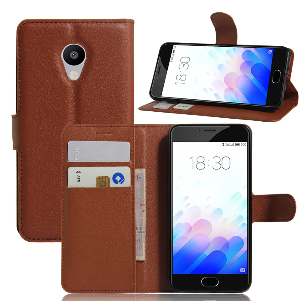 VCK для MEIZU Meilan 3 S M3S 5 0 дюйма Бумажник Кредитная карта Книга Стиль Флип Стенд