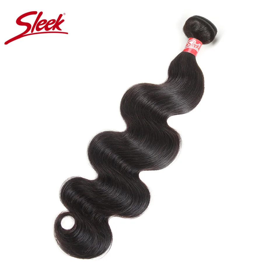 

Sleek Remy Brazilian Hair Weave Bundles 8 To 28 Inches Hair Extension Body Wave Bundles Human Hair For Black Women Free Ship