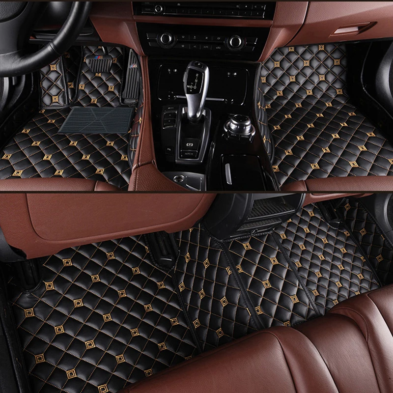 

Custom car floor mats made for Hyundai ix25 5D all weather foot case heavy duty carpet rugs anti slip liners (2014-)