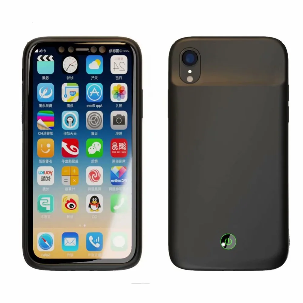 Для iphone X XS XR XS Max чехол для батареи Смарт аудио выход ультра-тонкий зарядное устройство power Bank