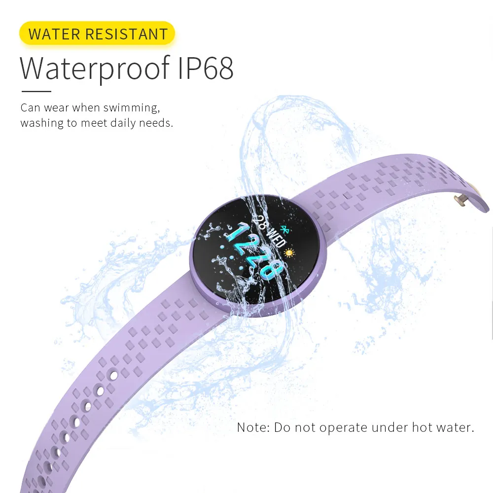 Fashion Smart Watch Women Female Period Reminder HeartRate Waterproof
Smartwatches Colories Step Beauty Digital Wristwatch SKMEI