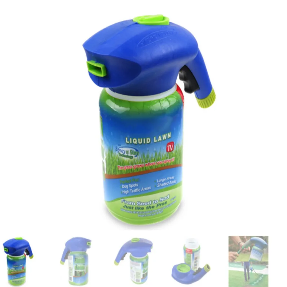 

Liquid Turf Sprayer Gun Plastic Shower Easy Seed Watering Can Hydro Mousse Seed Artifact Planting