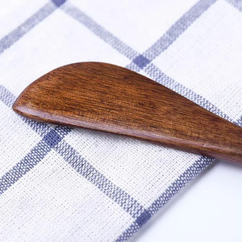 AIRCHR натуральный стиль нож для завтрака деревянная палочка для джема Экспорт Европа деревянный держатель для ножей для масла сыра торт 10 шт./партия