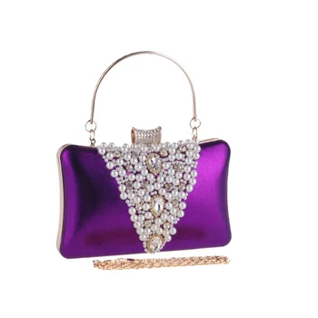 

New Vintage Design Evening bags Party Bags Wedding Handbag Shinny Clutch Messenger Purse Chain Shoulder Bag Bolsa Feminina Purse