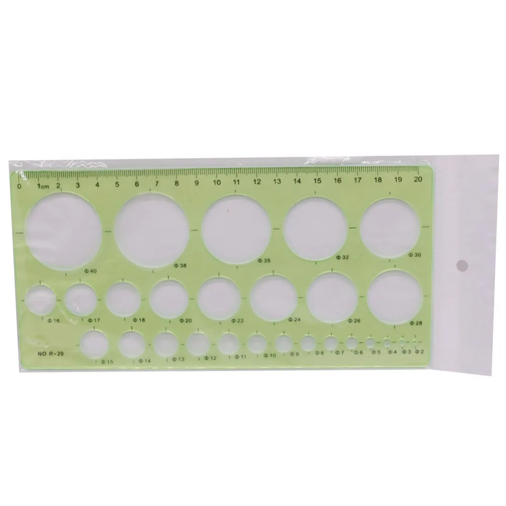 Рисунок 4 - трафарет с круглым отверстием