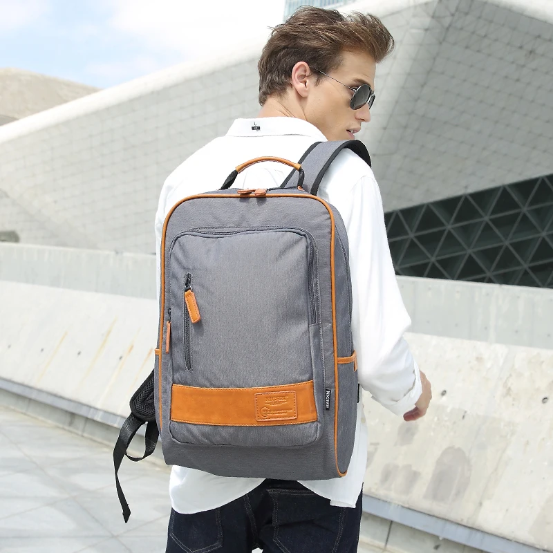 Voyage Pouces Portable Scolaire Pour Sacs Adolescente D'épaule 15 D'ordinateur Grande Sac Gris À Capacité Décontracté Dos Eurcool Double N8827 tsrQhdC