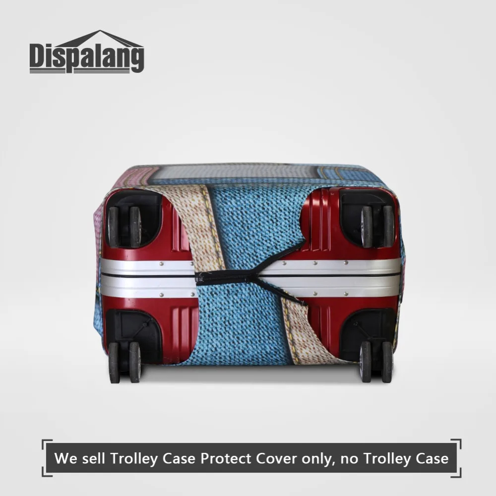 Dispalang Йога шаблон эластичный чемодан Защитные чехлы для 18-32 дюймов багажник женские тележки пыли дождя сумки дорожные аксессуары
