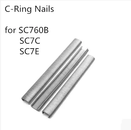 

C-Ring Nails Parts for Pneumatic C-Ring Gun, Air Nail Gun , Hog Ring Plier , C-Ring Naier Original Authentic