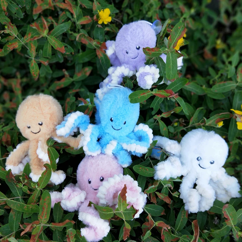 18cm-80cmLovely Simulation octopus Pendant Plush Stuffed Toy Soft Animal Home Accessories Cute Animal Doll Children Gifts