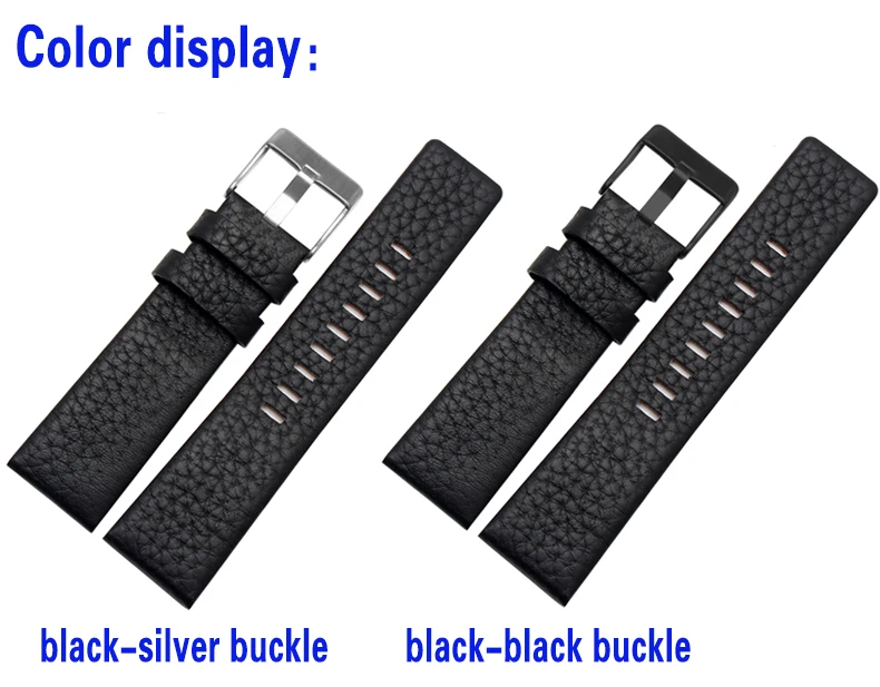 Универсальный кожаный ремешок для наручных часов для часы Diesel ремешок наручные часы ремень для DZ7313/22/7257 браслет dzwatchband Straps22 24 26 28 30
