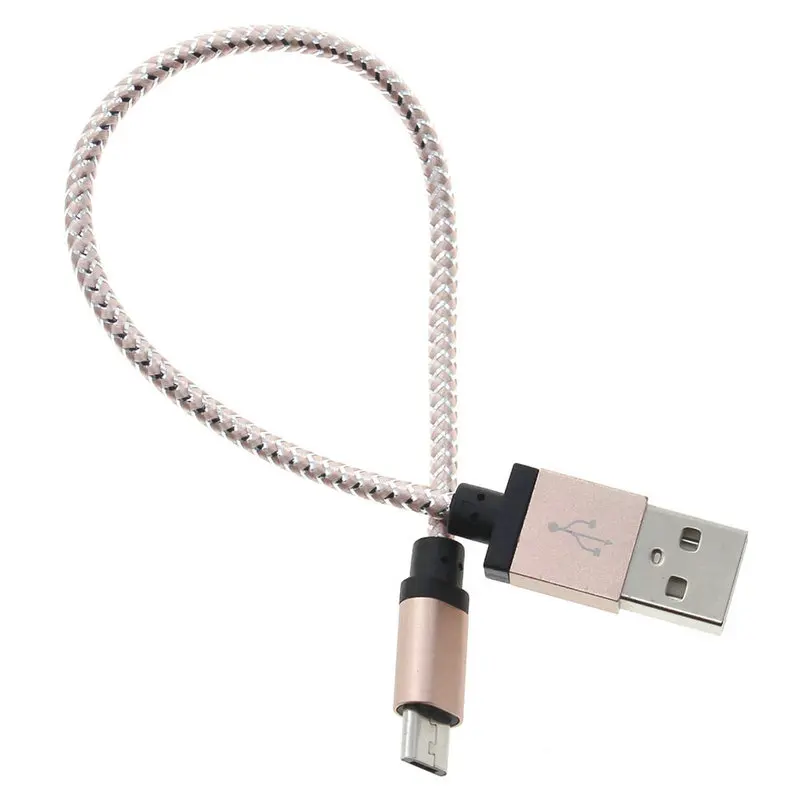 المصغّر usb كابل سريع شحن بيانات الهاتف المحمول كابل لسامسونج غالاكسي S6 ل أخرى الروبوت الهواتف