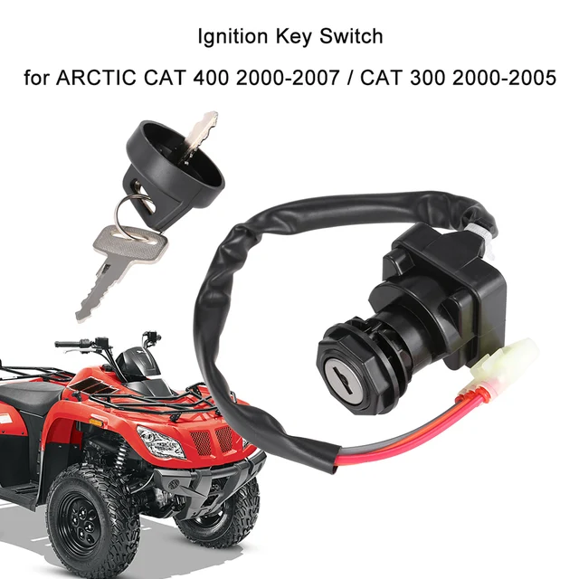 Ignition Key Switch For Kawasaki KVF300 Prairie 300 360 450 2000 - Foto 10