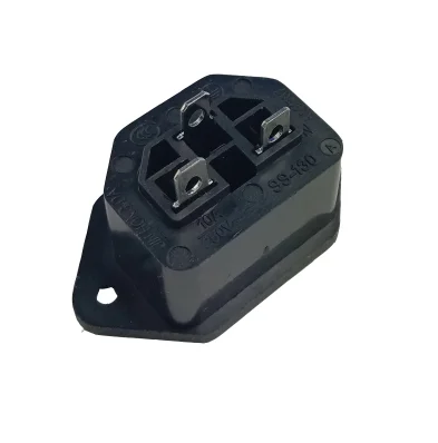 Упаковка из 10 шт. шасси женский 3PIN AC IEC320 C13 C14 встроенный разъем адаптер