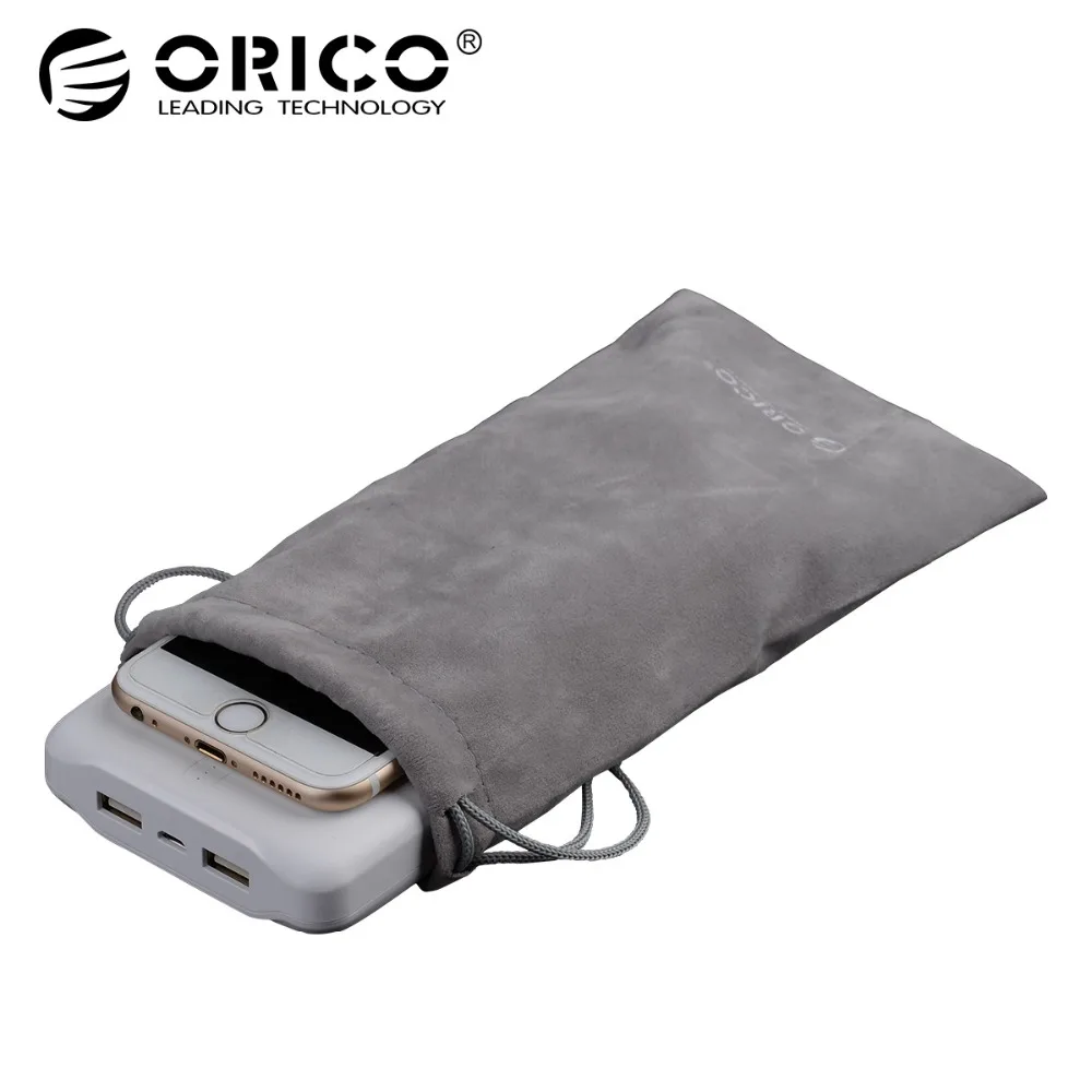 Beste ORICO SA1810 Draagbare Koord Pouch Voor Telefoon Power Bank Fluwelen Verpakking Tassen amp; Gift tassen Voor vele Objecten