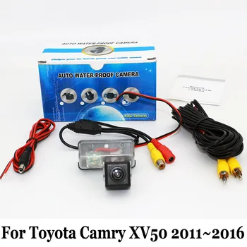 

Rear View Camera For Toyota Camry XV50 2011~2016 / RCA AUX Wired Or Wireless / Night Vision HD Wide Lens Angle Parking Camera