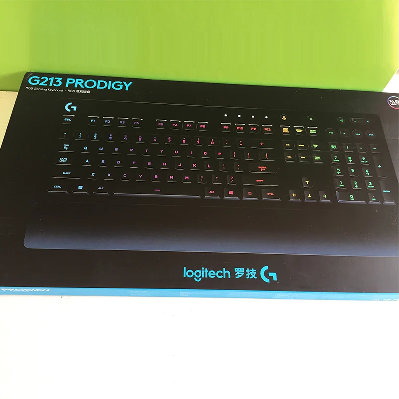Logitech G213 Prodigy RGB Gaming Wired Keyboard with 16.8 Million Lighting  Color
