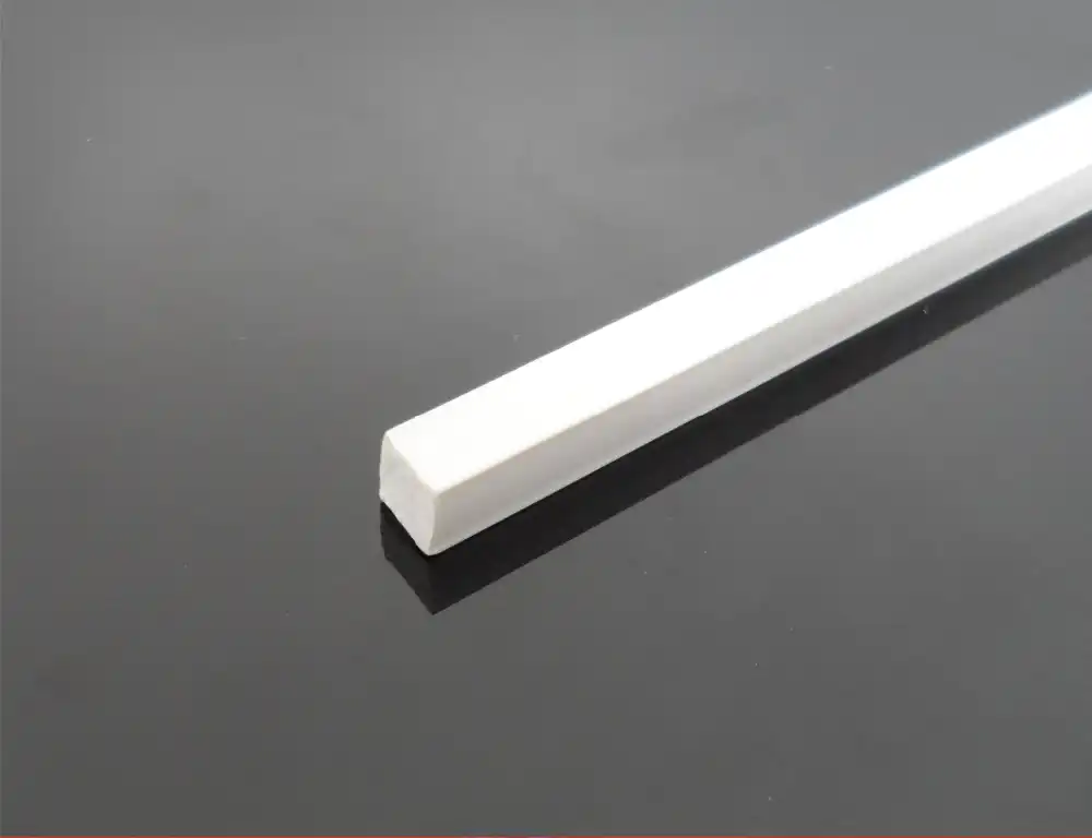 4x4x250mm 3x3 10pcs White ABS Plastic L Shape Right Angle Bars DIY Model 2X2